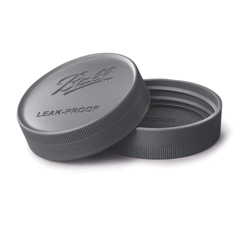 Ball Mason Jar ridged-edge lids offer a secure grip for easy opening