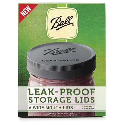 Ball mason jar lids with ridged edge provide a firm grip when handling hot jars.