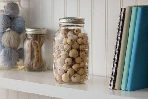 Ball 32oz jar with bands for pantry organization and attractive gifting options