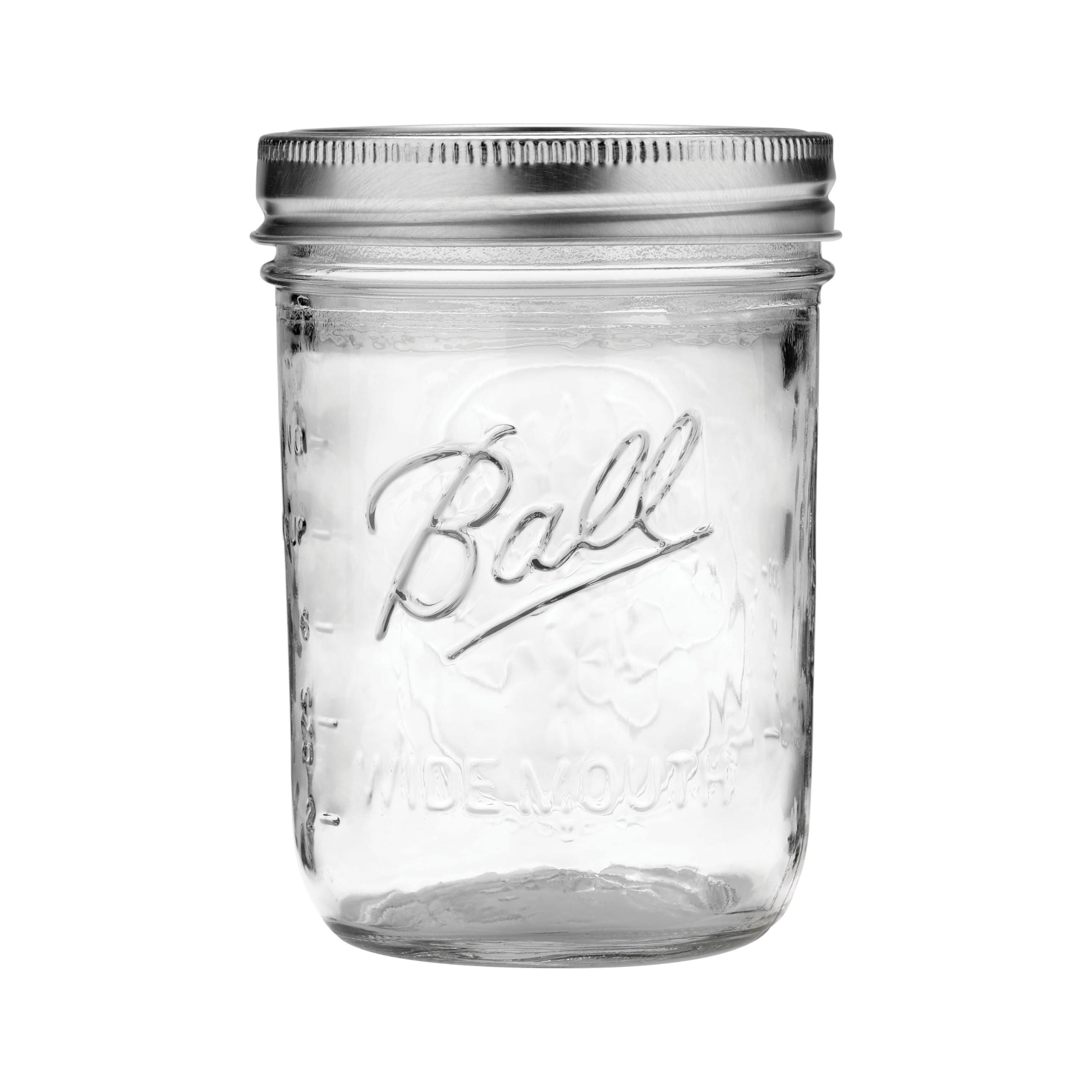 Ball wide mouth 16oz jar with lids and bands included