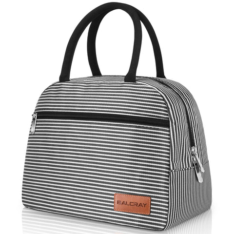 BALORAY lunch bag front pocket keeps essentials organized for work.
