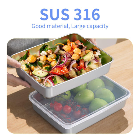 BALSALTA dishwasher-safe container for easy cleaning after meals.