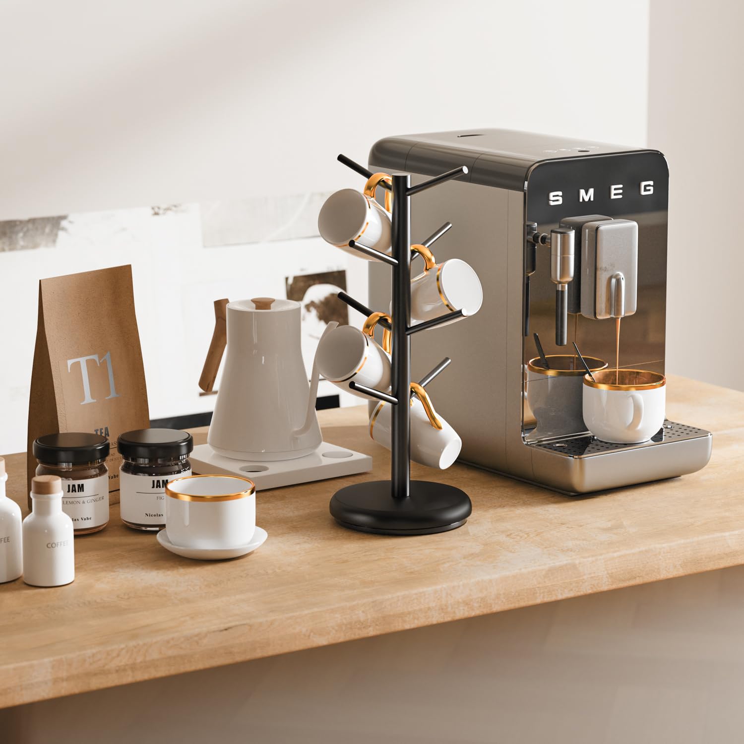 BAMBANG mug tree is simple to assemble and clean.