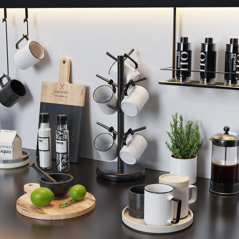 BAMBANG mug tree makes a stylish gift for coffee lovers.