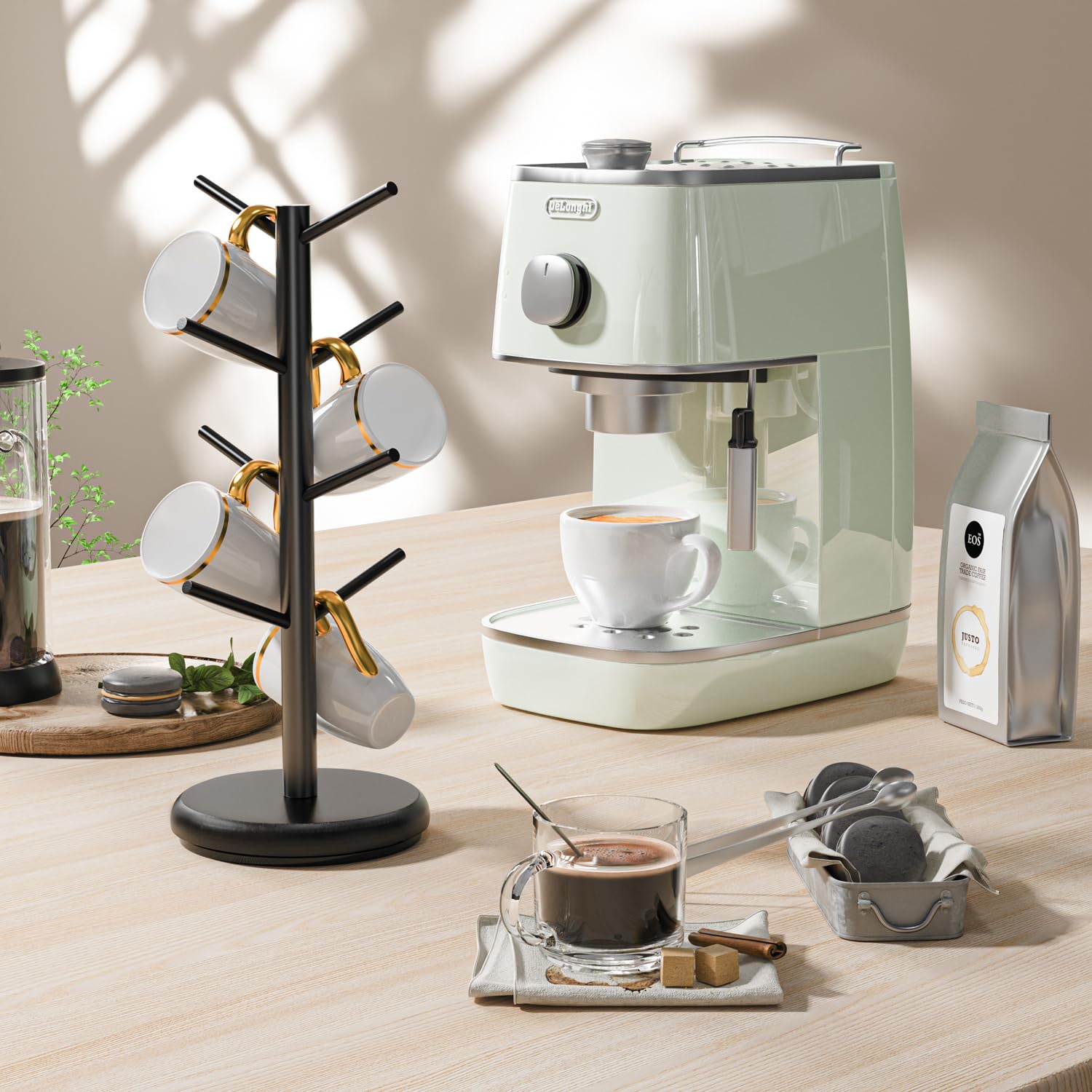 BAMBANG mug stand ideal for kitchen, living room, or office environments.