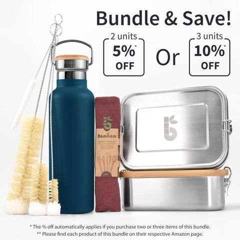 Bambaw 32oz insulated bottle in daily use demonstrates hot and cold versatility.