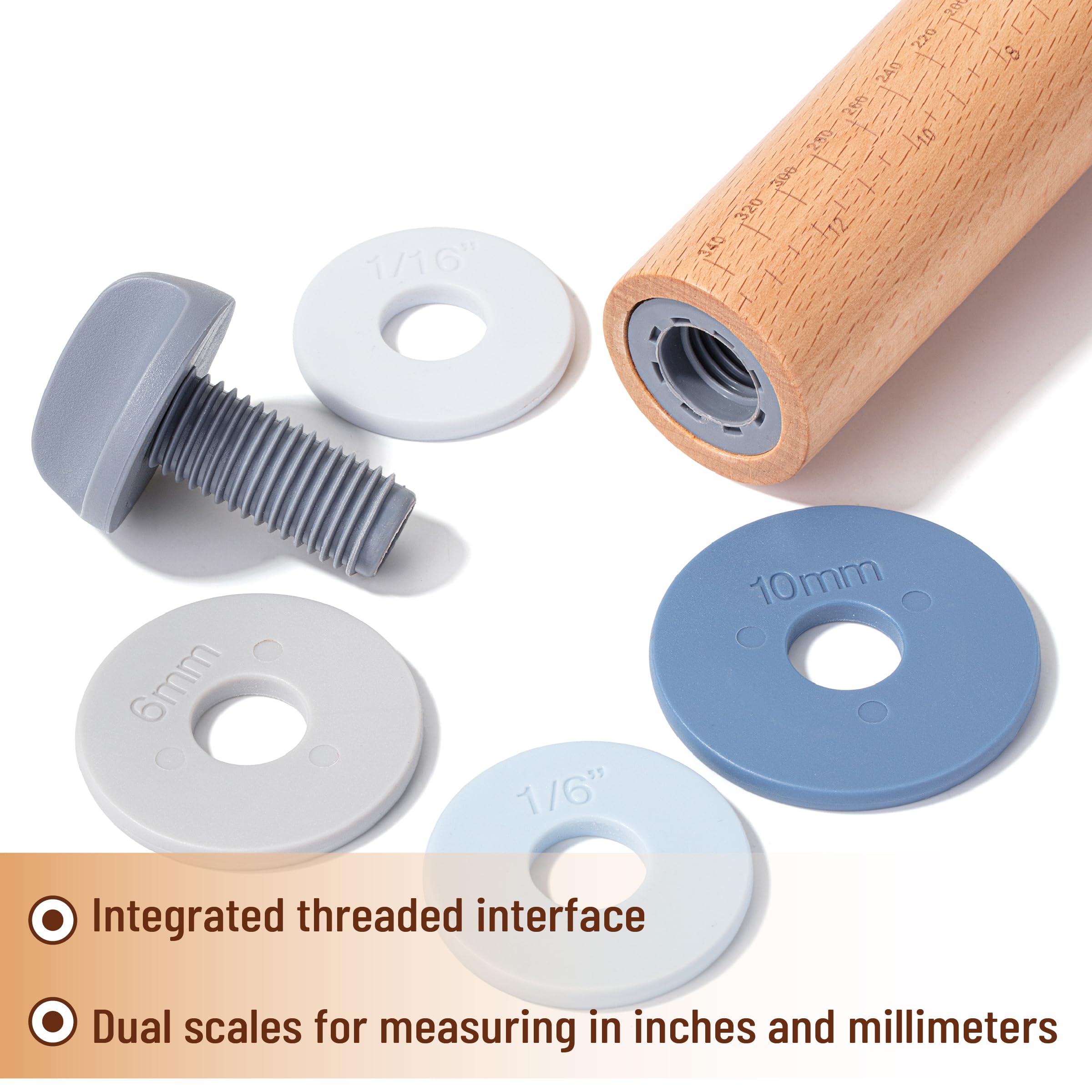 Bamboo Land 10mm ring for bread rolls and chewy bakes.