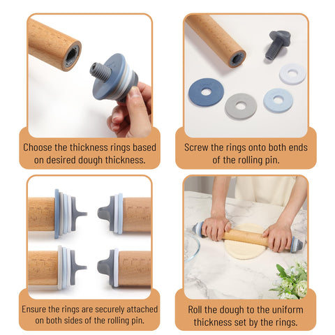Bamboo Land 4mm ring ideal for pie crusts and pancakes.