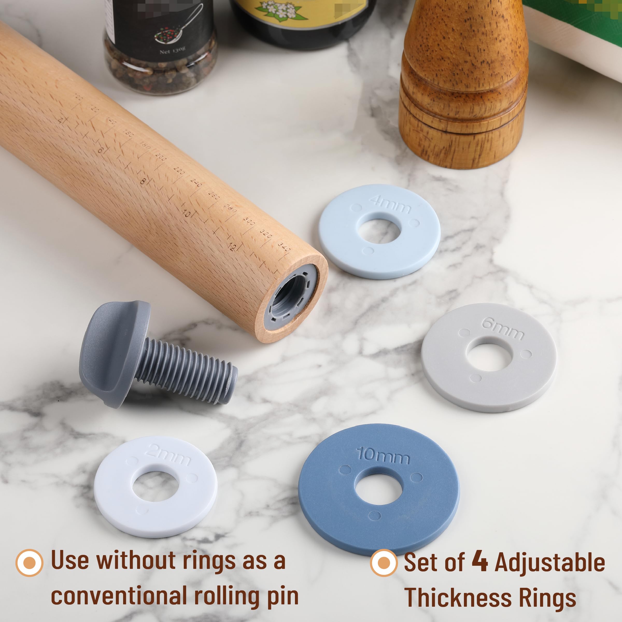 Bamboo Land 6mm ring for cookies and thicker dough.