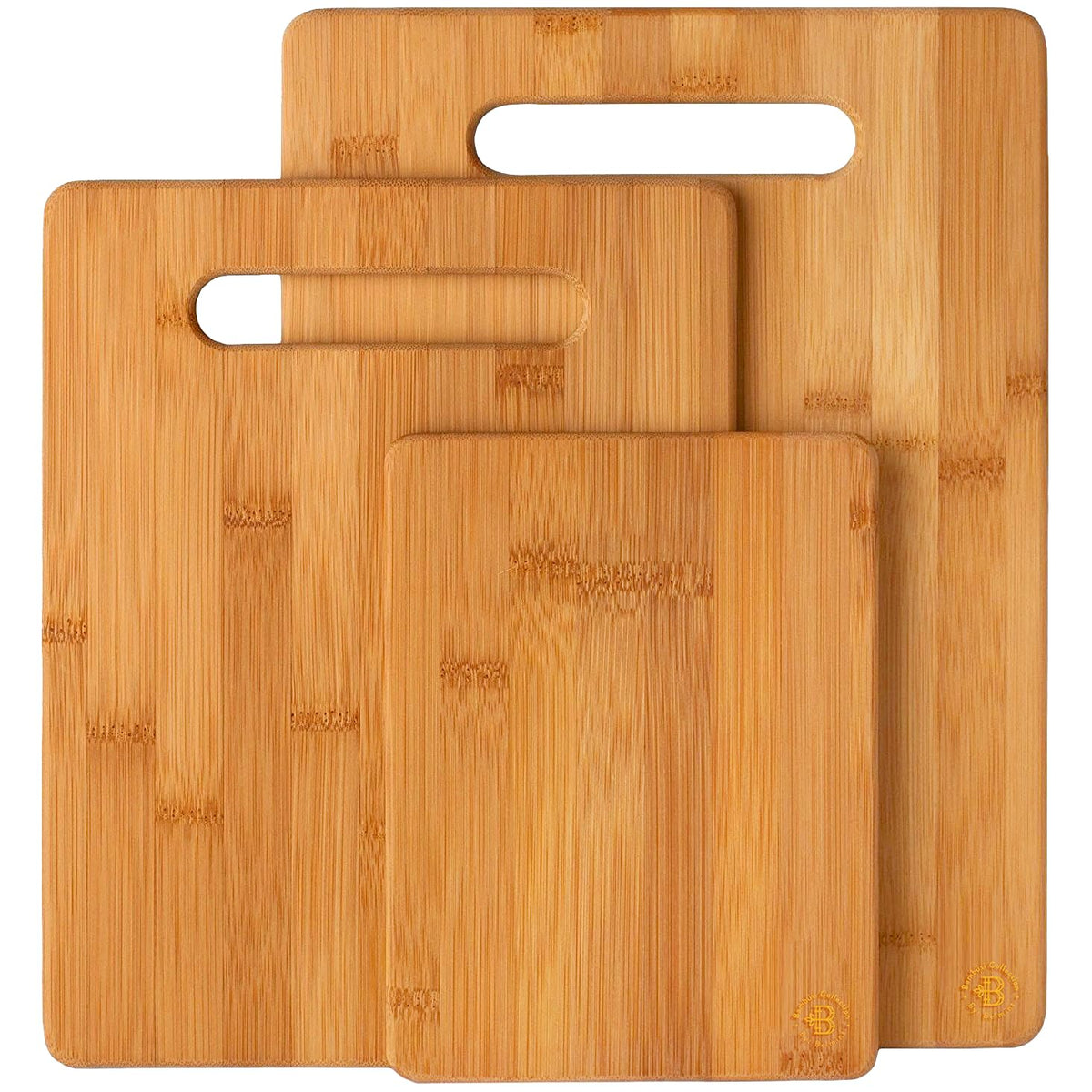 Bambüsi bamboo cutting board large, ideal for meal prep and chopping.