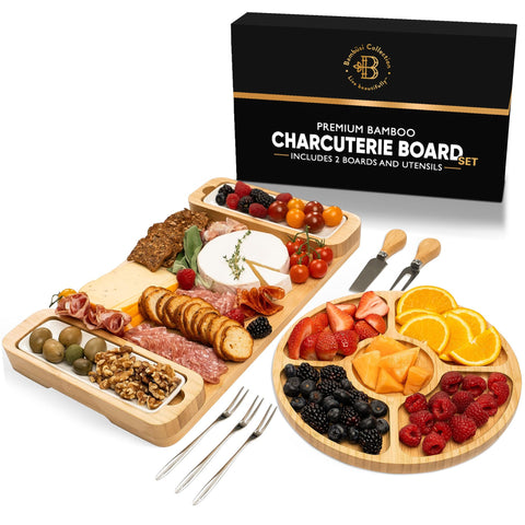 Bambusi eco-friendly bamboo finish adds elegant, durable appeal.