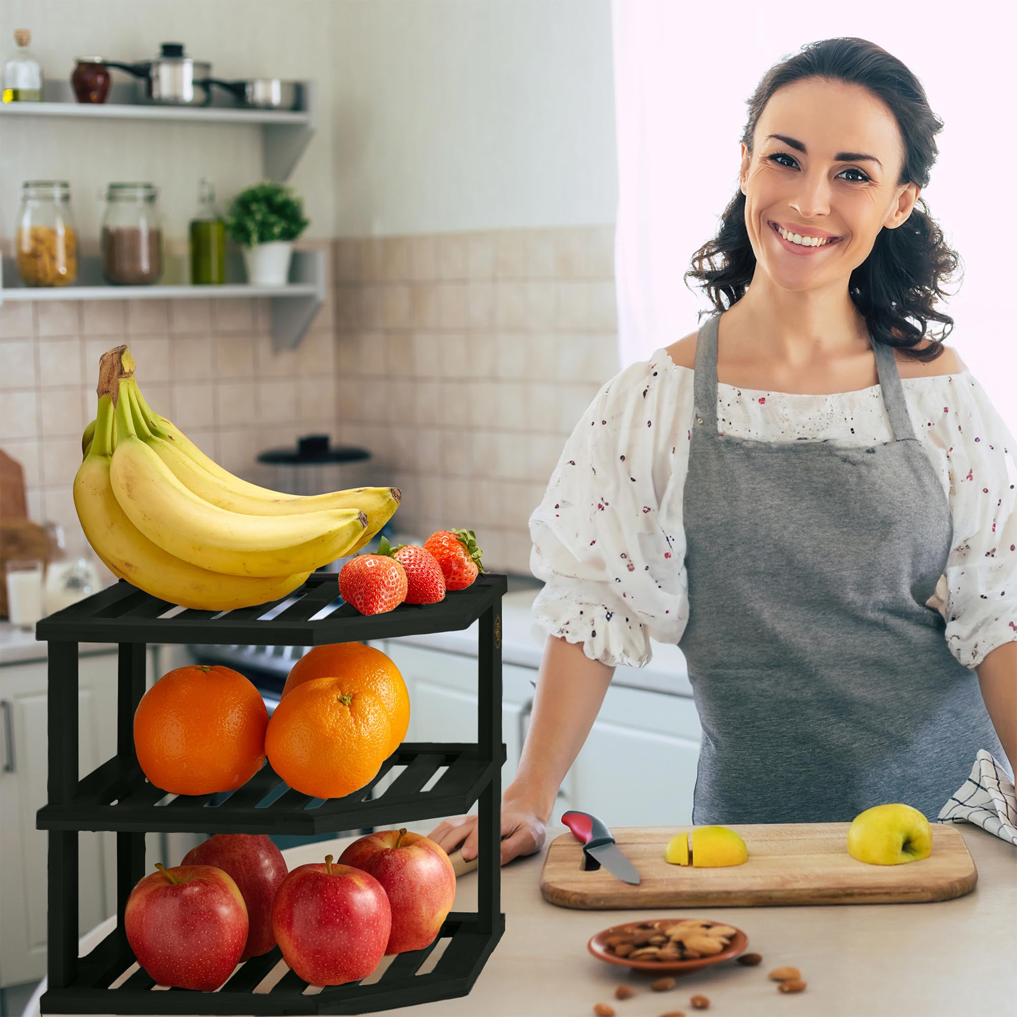 Bambüsi easy-assembly kitchen organizer streamlines setup with simple hardware and clear instructions.