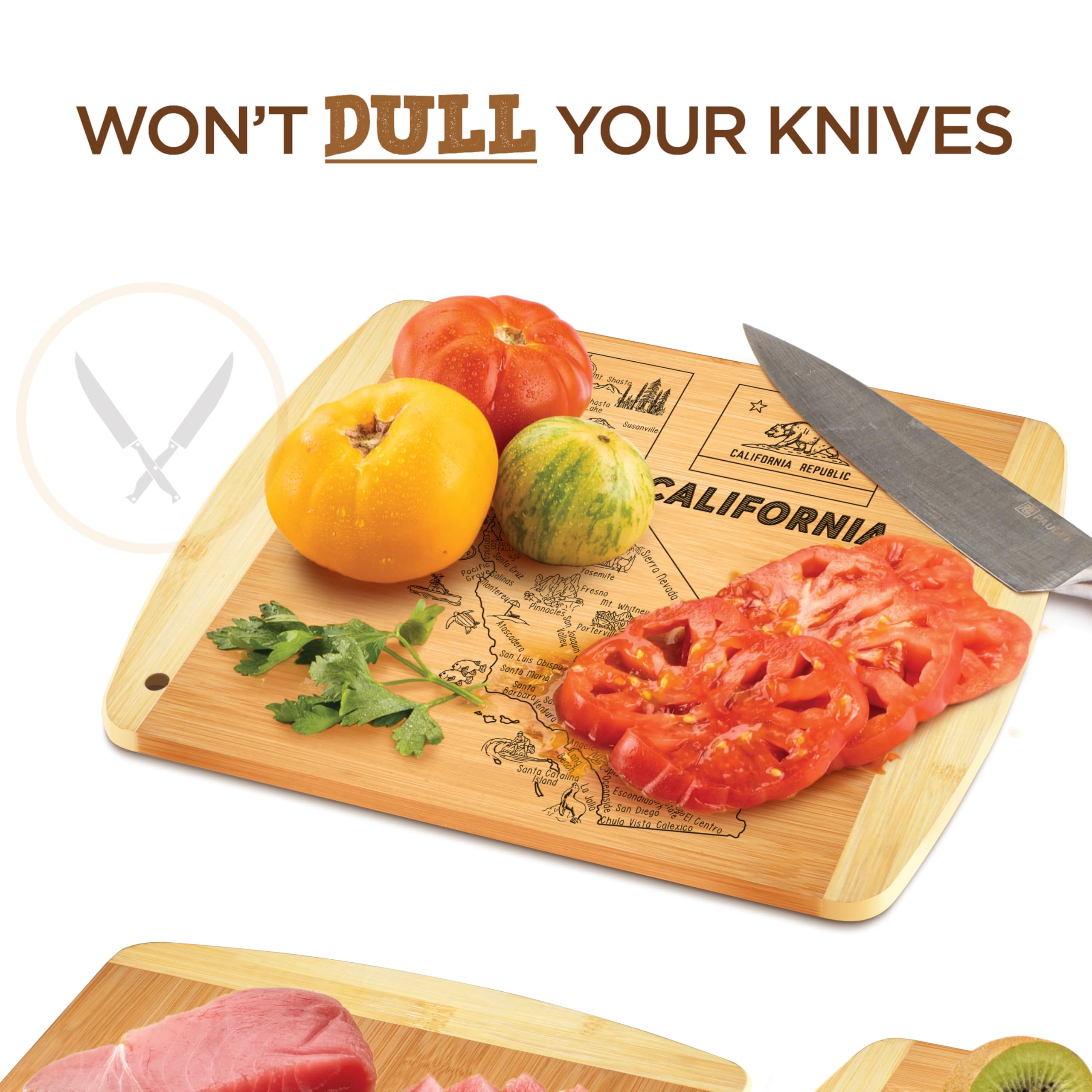 Bambüsi kitchen decor that adds California pride to any space.