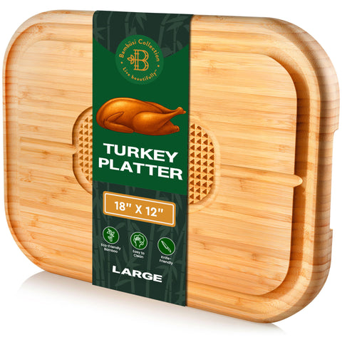Bambüsi holiday gift idea featuring the large carving board