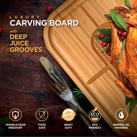 Bambüsi reversible surface showing dual-texture cutting area