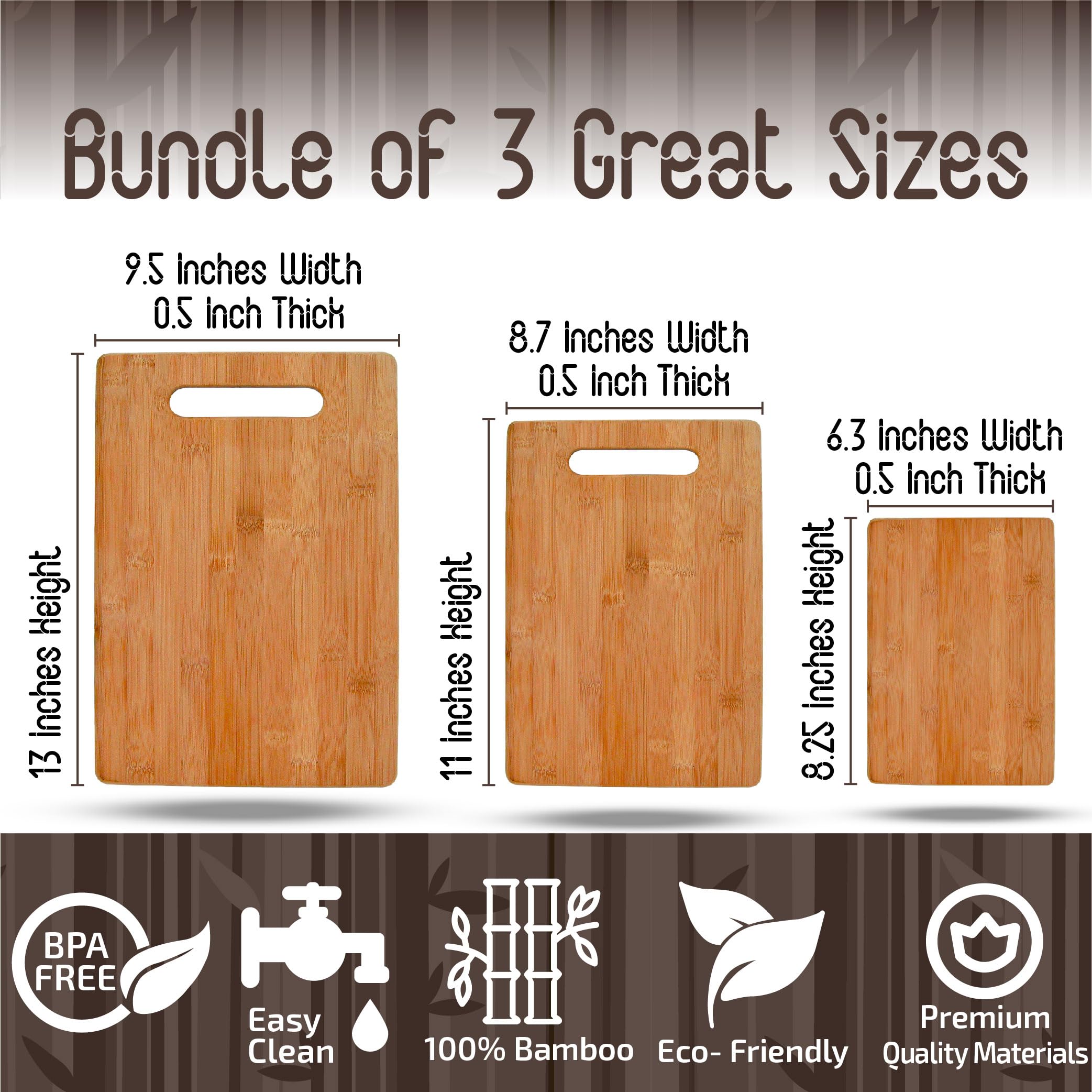 Bambüsi natural, eco-friendly bamboo without BPA or plastics.