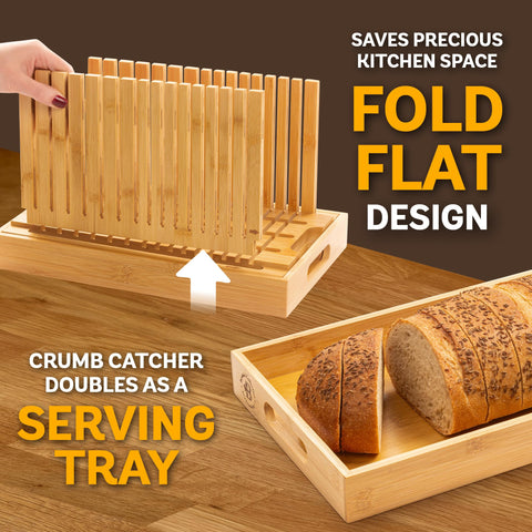 Bambüsi serving tray doubles as a stylish bread platter