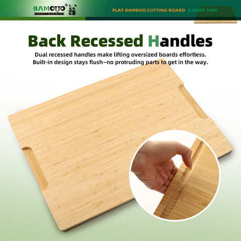 BAMOTTO CRAFTBAMBOO knife-friendly smooth surface for precise cuts