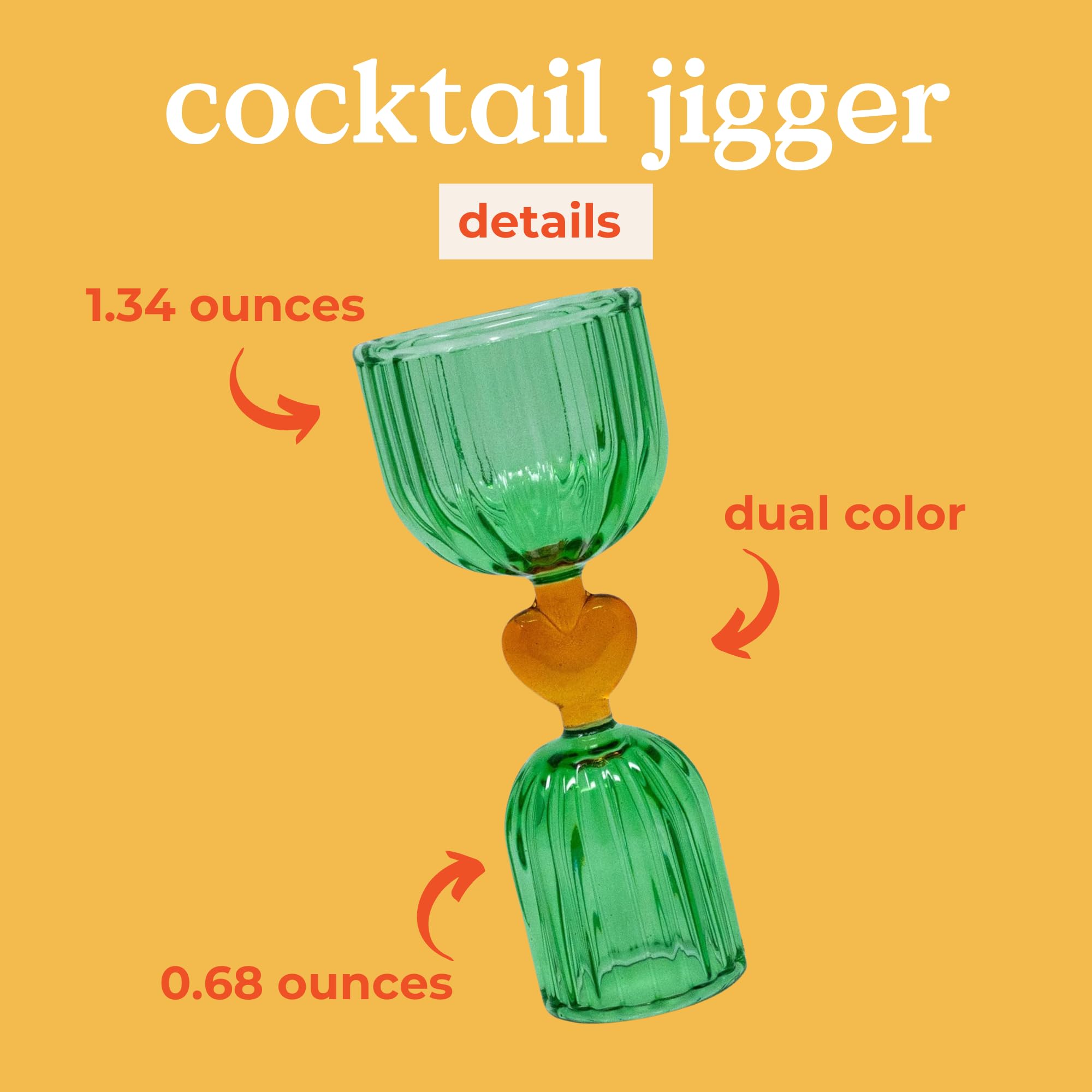 ban.do hand wash only jigger clean carefully after use