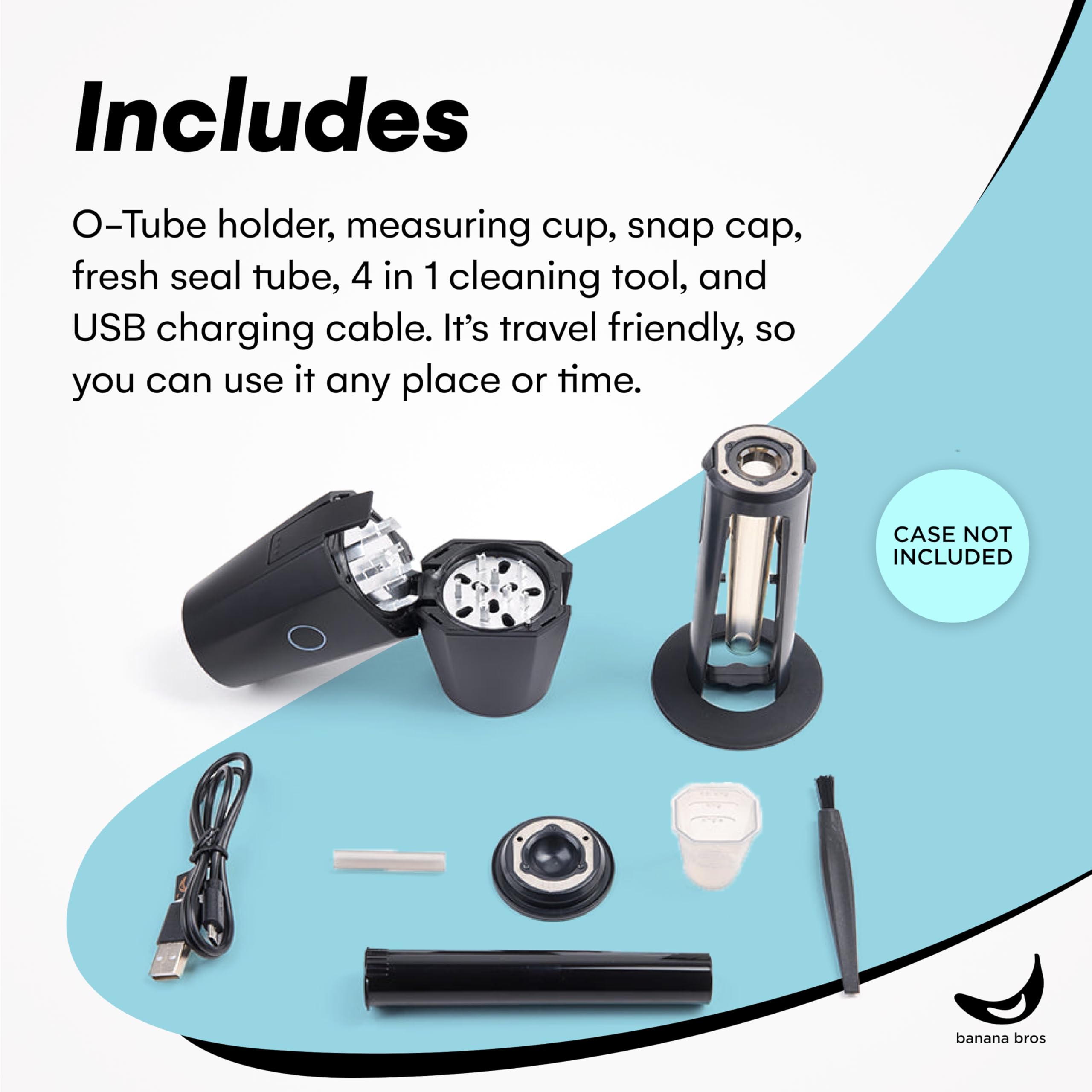 Banana Bros OTTO one-touch milling button close-up for precise grinding