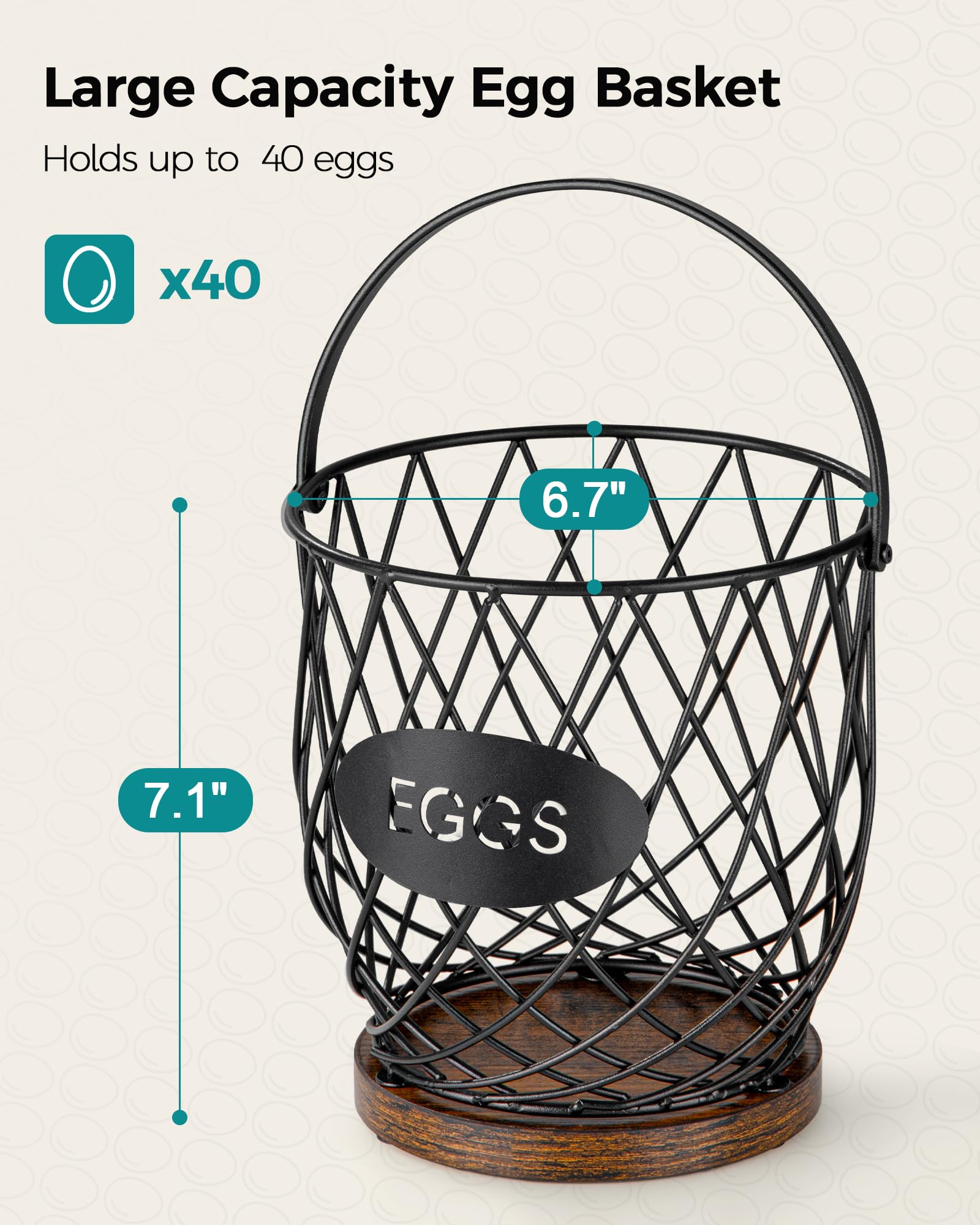 Banawey round wire design enhances airflow for quick drying