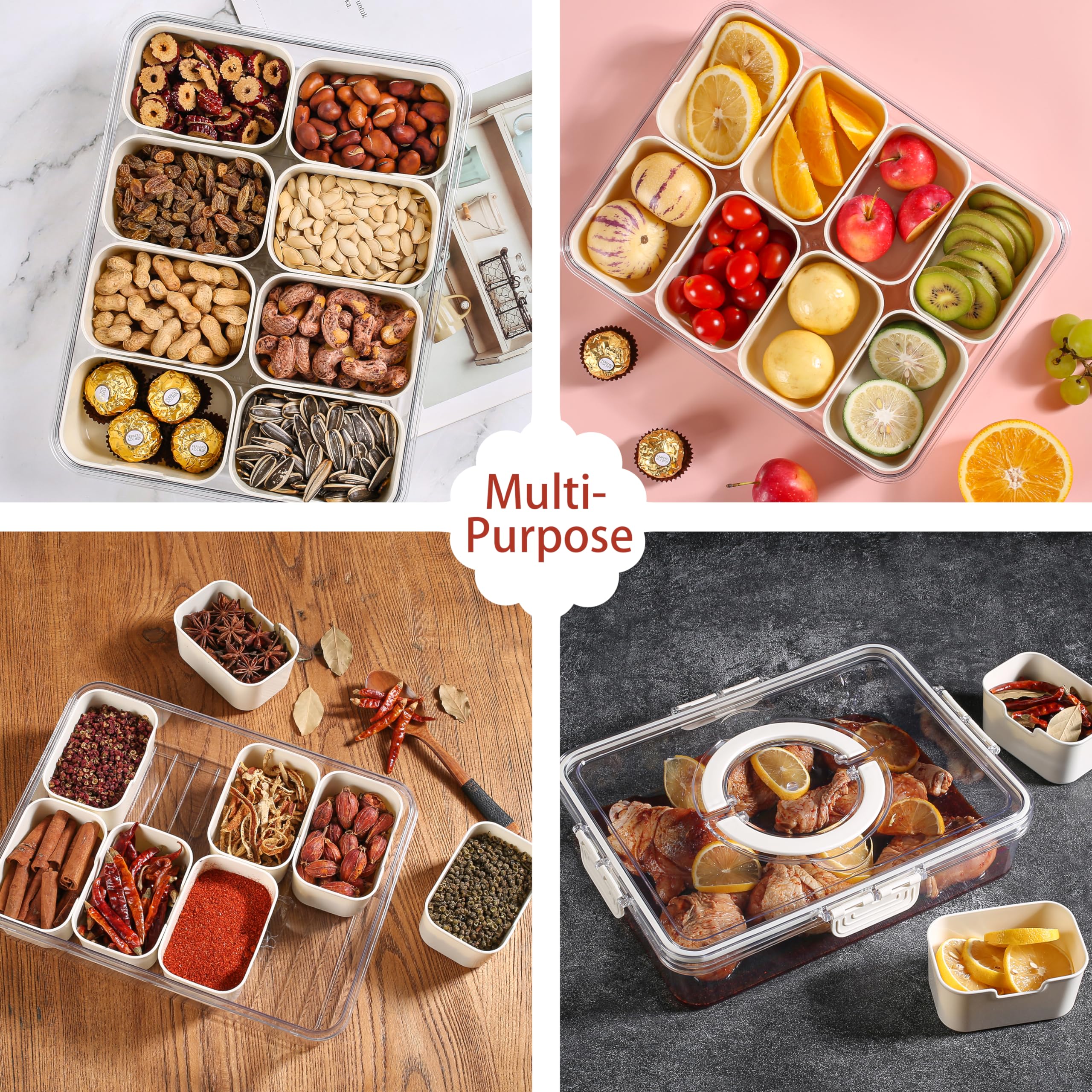 Bandesun serving tray elevates hosting with a stylish, practical display for treats.