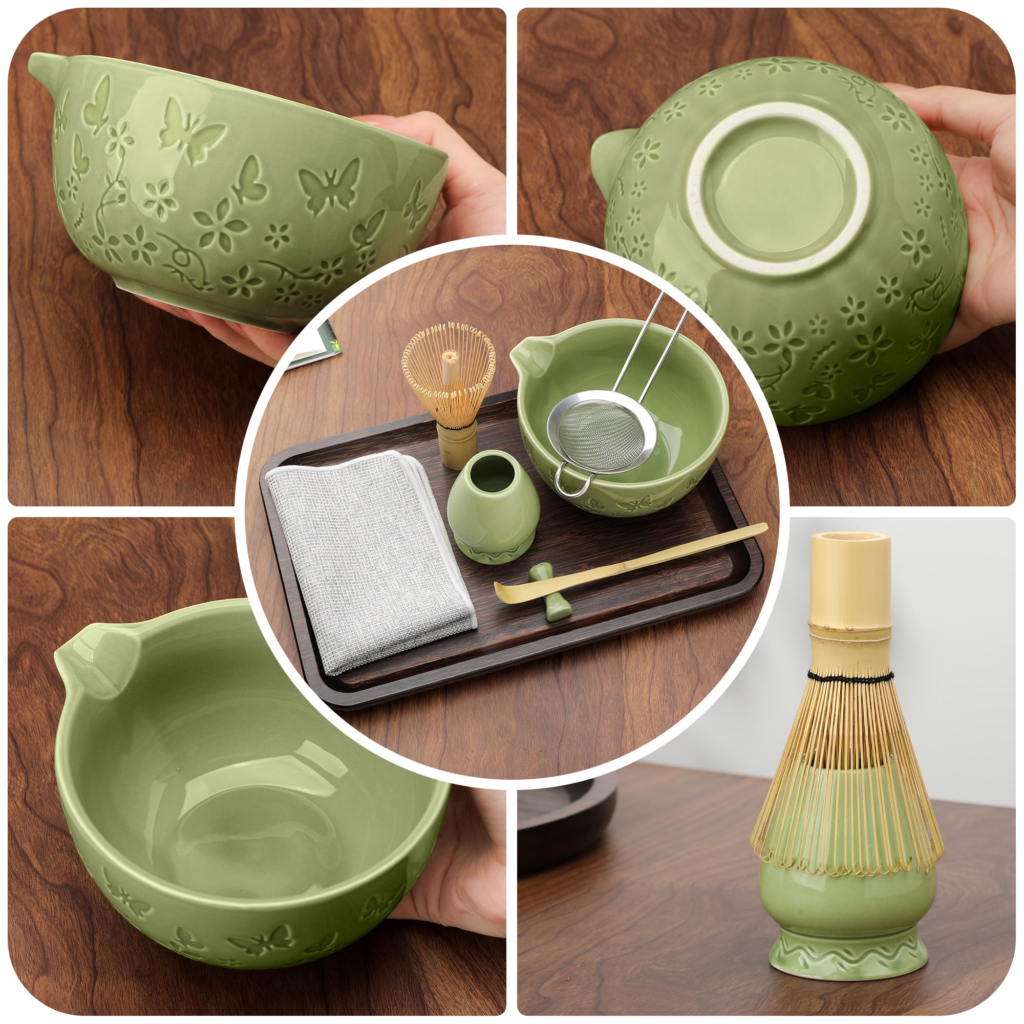 Bandiction bamboo whisk designed for smooth froth