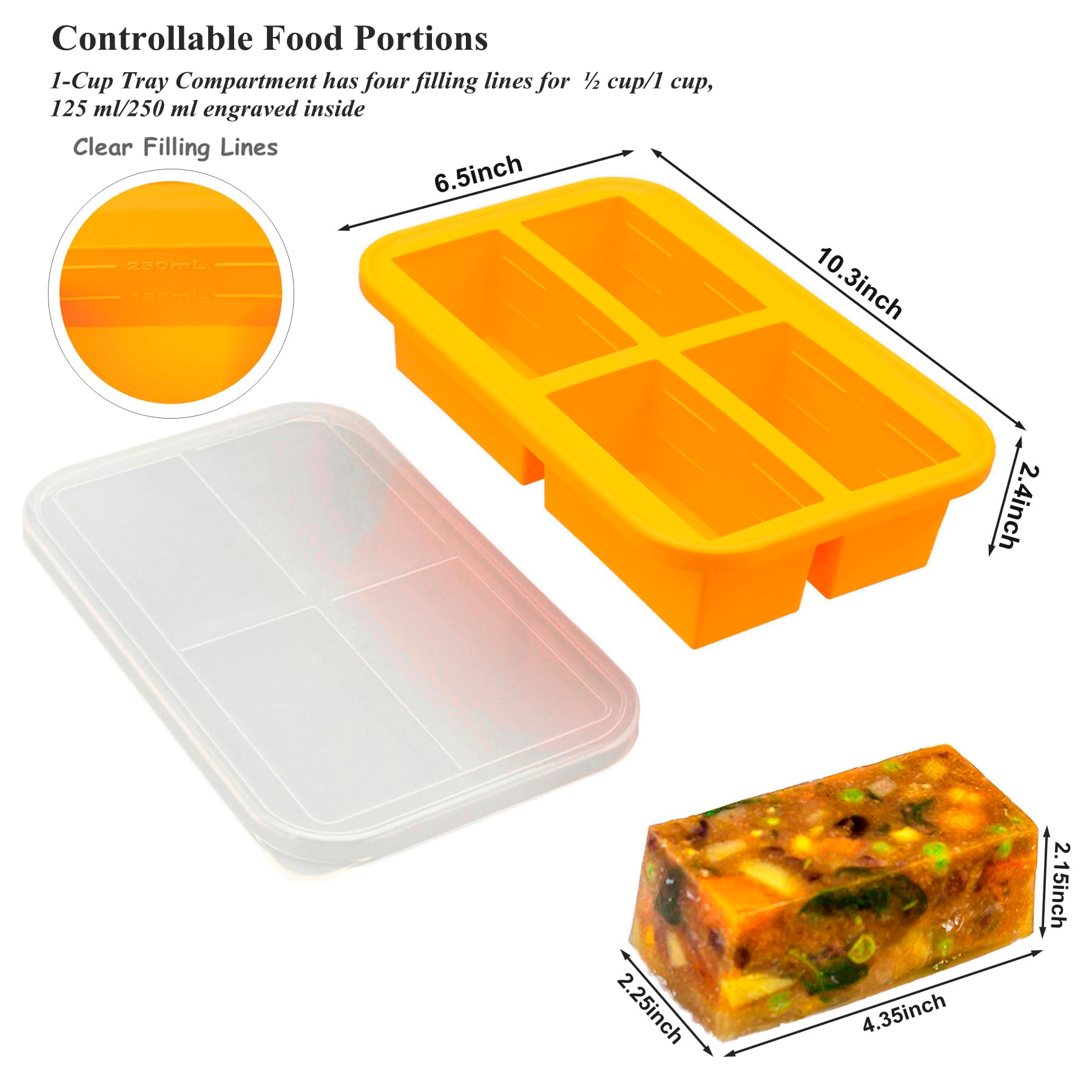 Bangp airtight leak-resistant lids preserve freshness of broths and leftovers