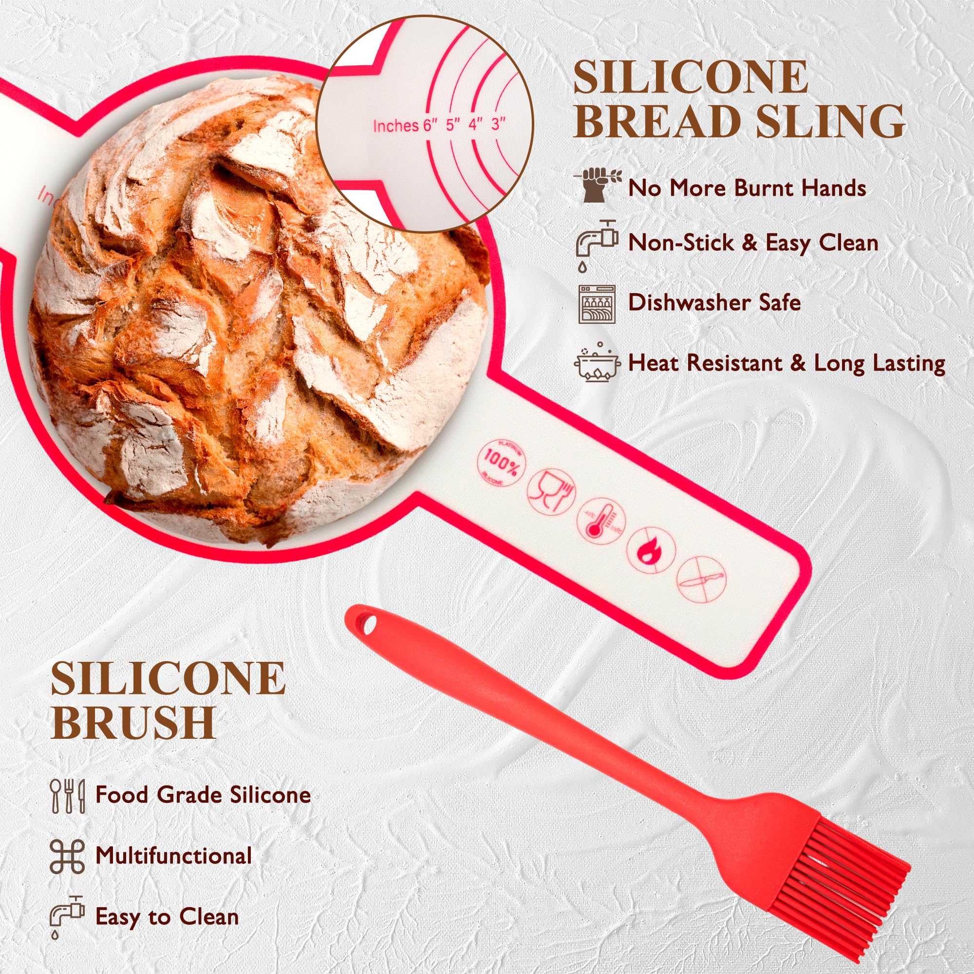 BANTBSKT complete sourdough kit keeps baking essentials organized.
