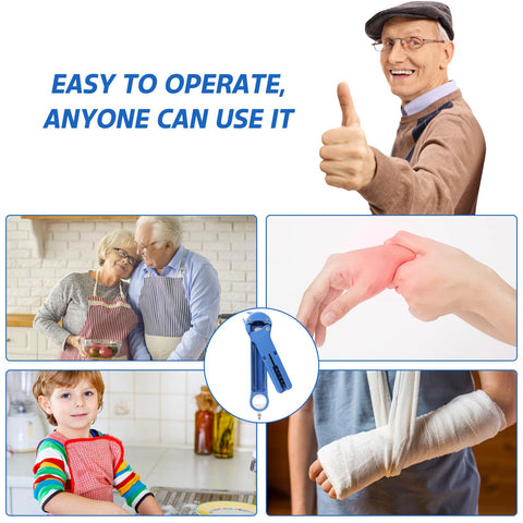 Banyaa compact blue tool saves counter space in kitchen
