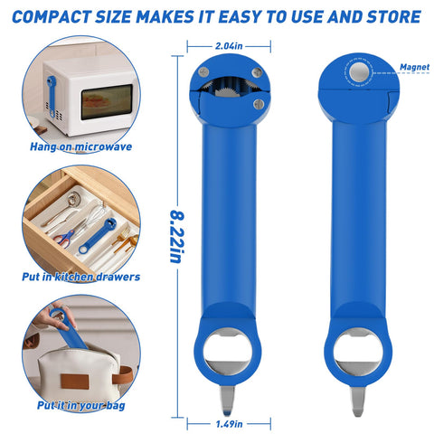 Banyaa magnetic wall hanger keeps opener within reach.
