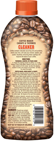 Bar Keepers Friend Coffee Maker Cleaner descaling process for better-tasting coffee