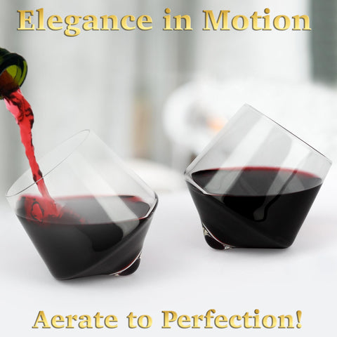 Barbuzzo stemless rolling whiskey glass design for easy grip and tasting