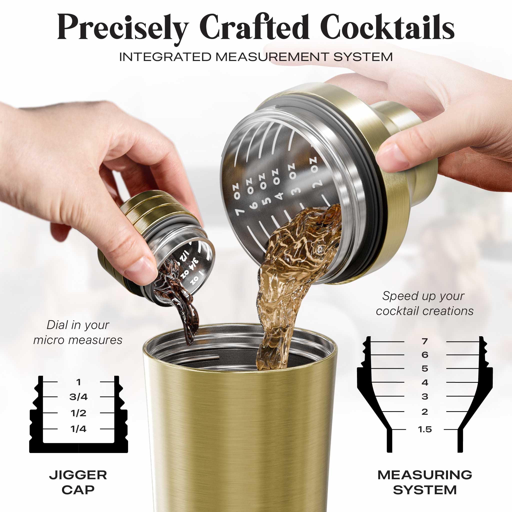 Bare Barrel travel bag included for portable bartending on the go.