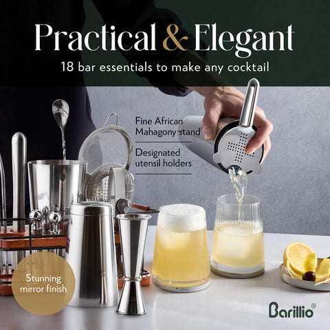 Barillio muddler for fresh muddled flavors in drinks