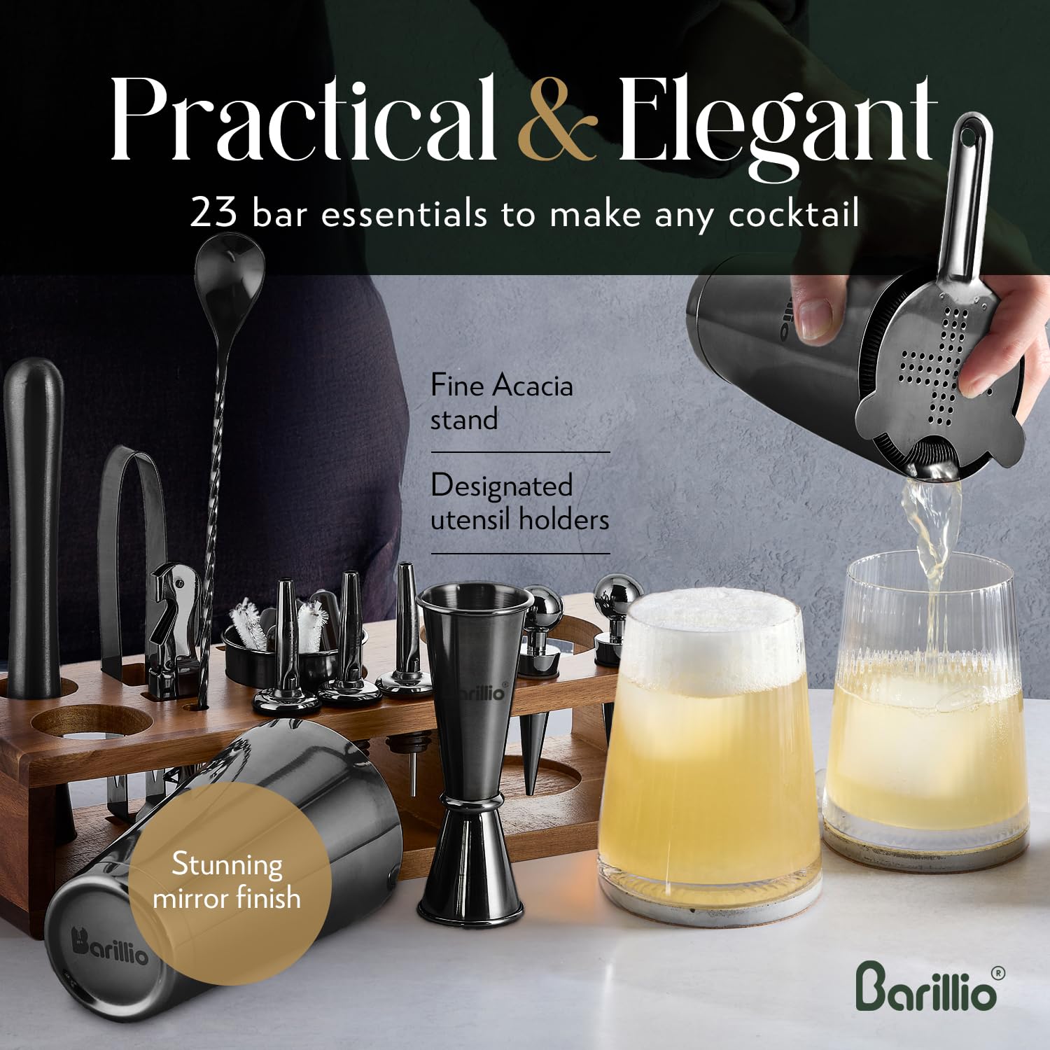 Barillio Mojito riff kit ready for refreshing, crowd-pleasing drinks.