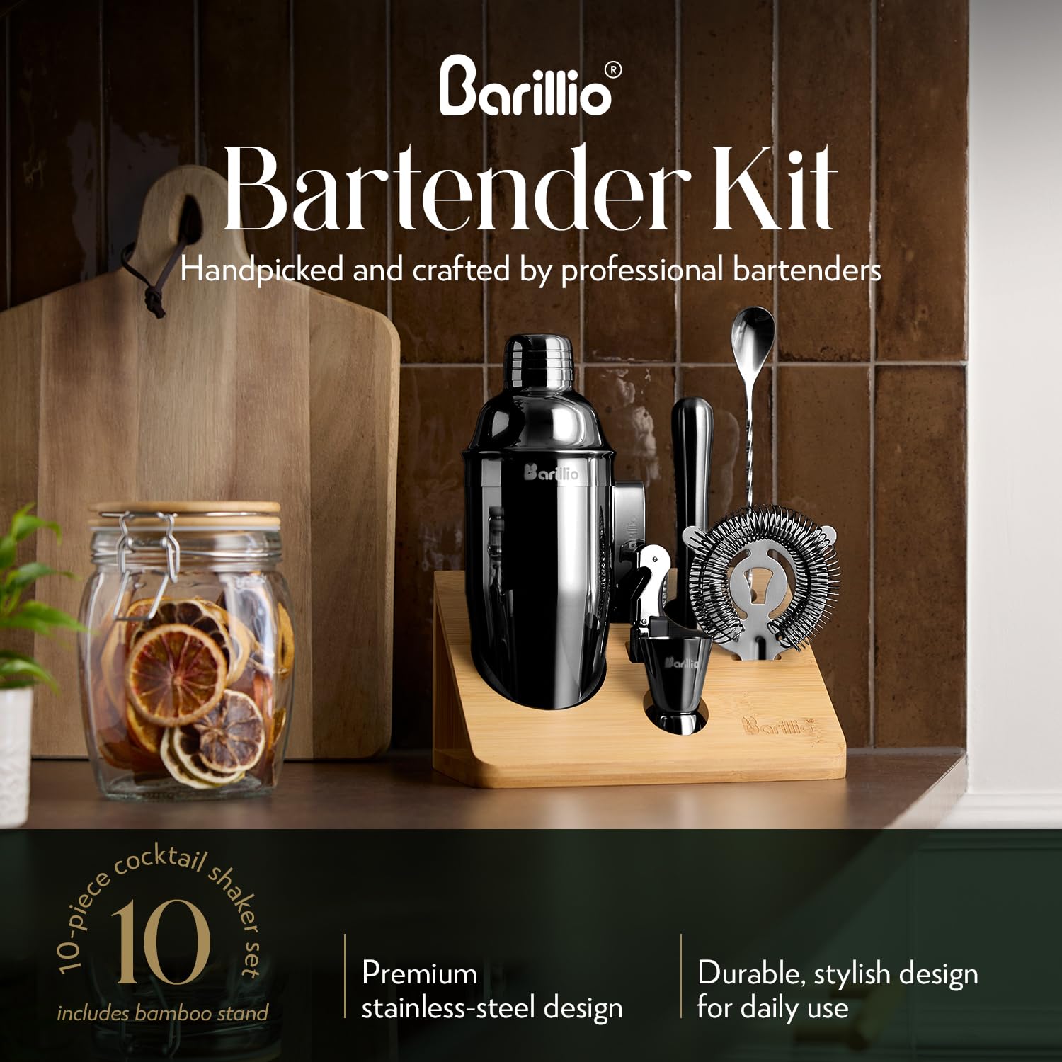 Barillio SS304 stainless steel tools built for durable daily use