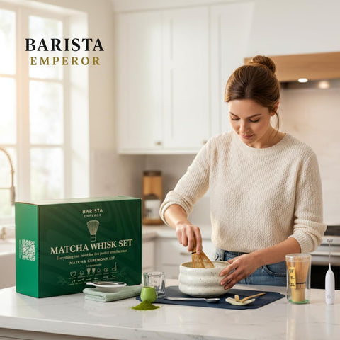 Barista Emperor tea mat cloth keeping workspace clean