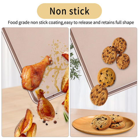 Barlket gold-tone bakeware adds style while offering reliable performance in the kitchen.