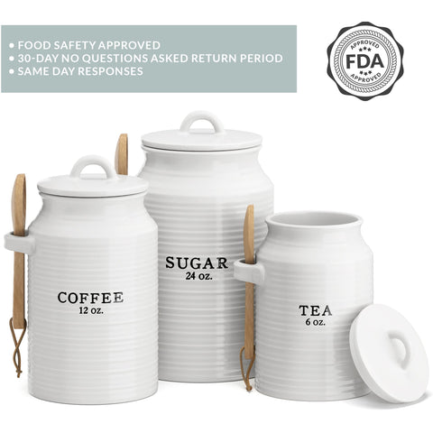 Barnyard Designs sugar canister 54oz capacity