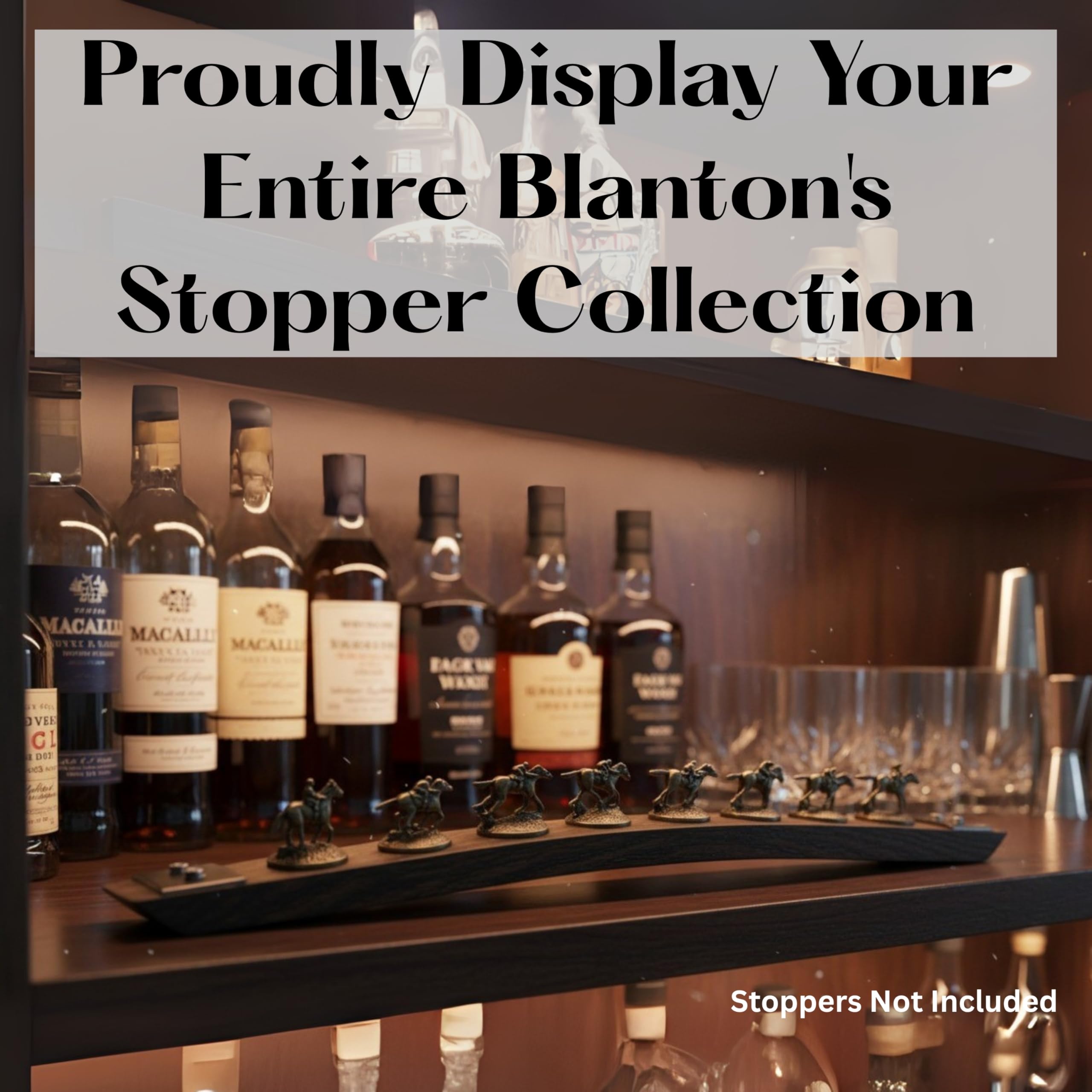 Barrel-Art display features barrel ring metal accents for industrial charm.