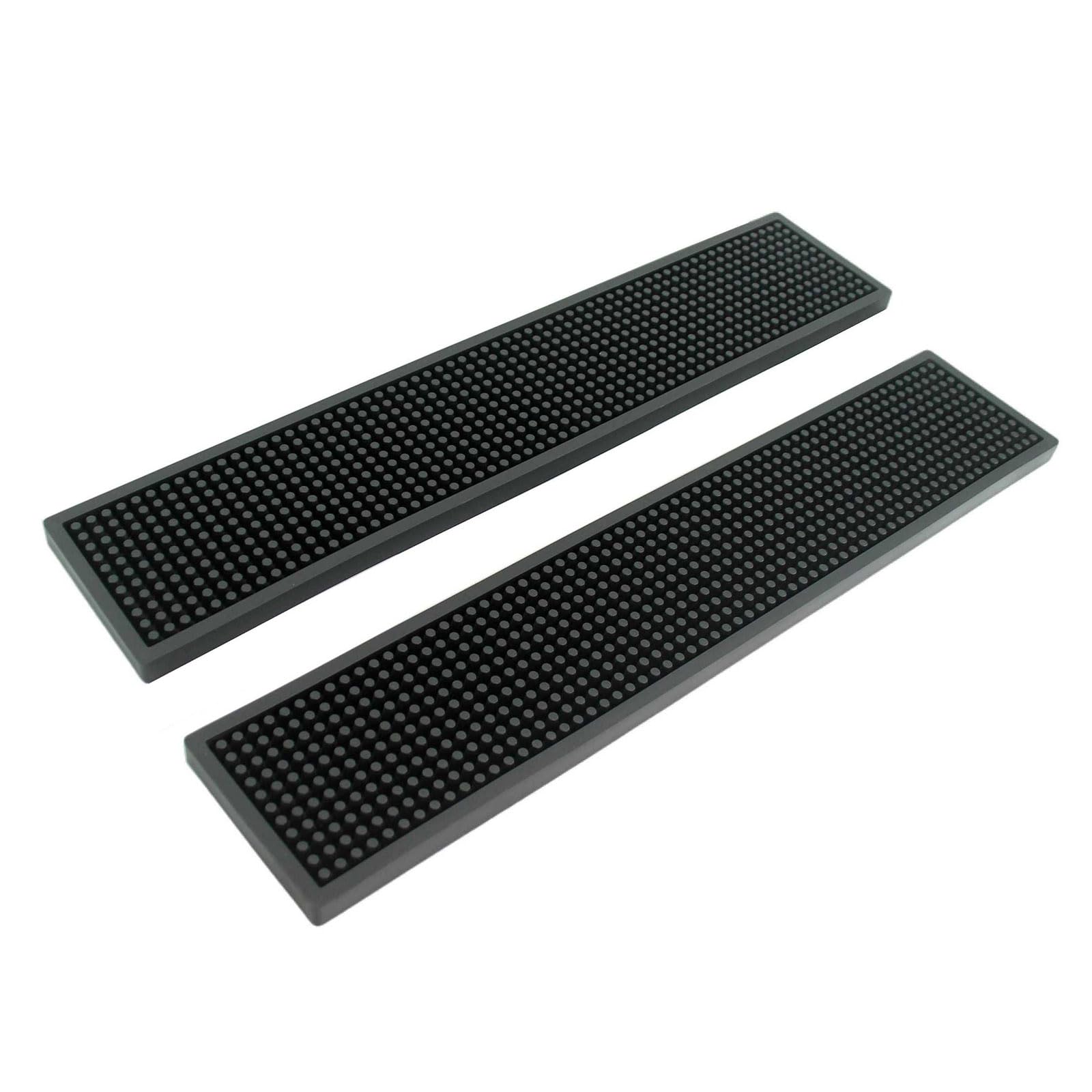 Barsics Bar Rail Mat keeps counters clean by catching drips during service