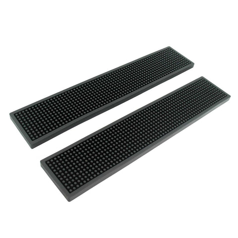 Barsics Bar Rail Mat keeps counters clean by catching drips during service