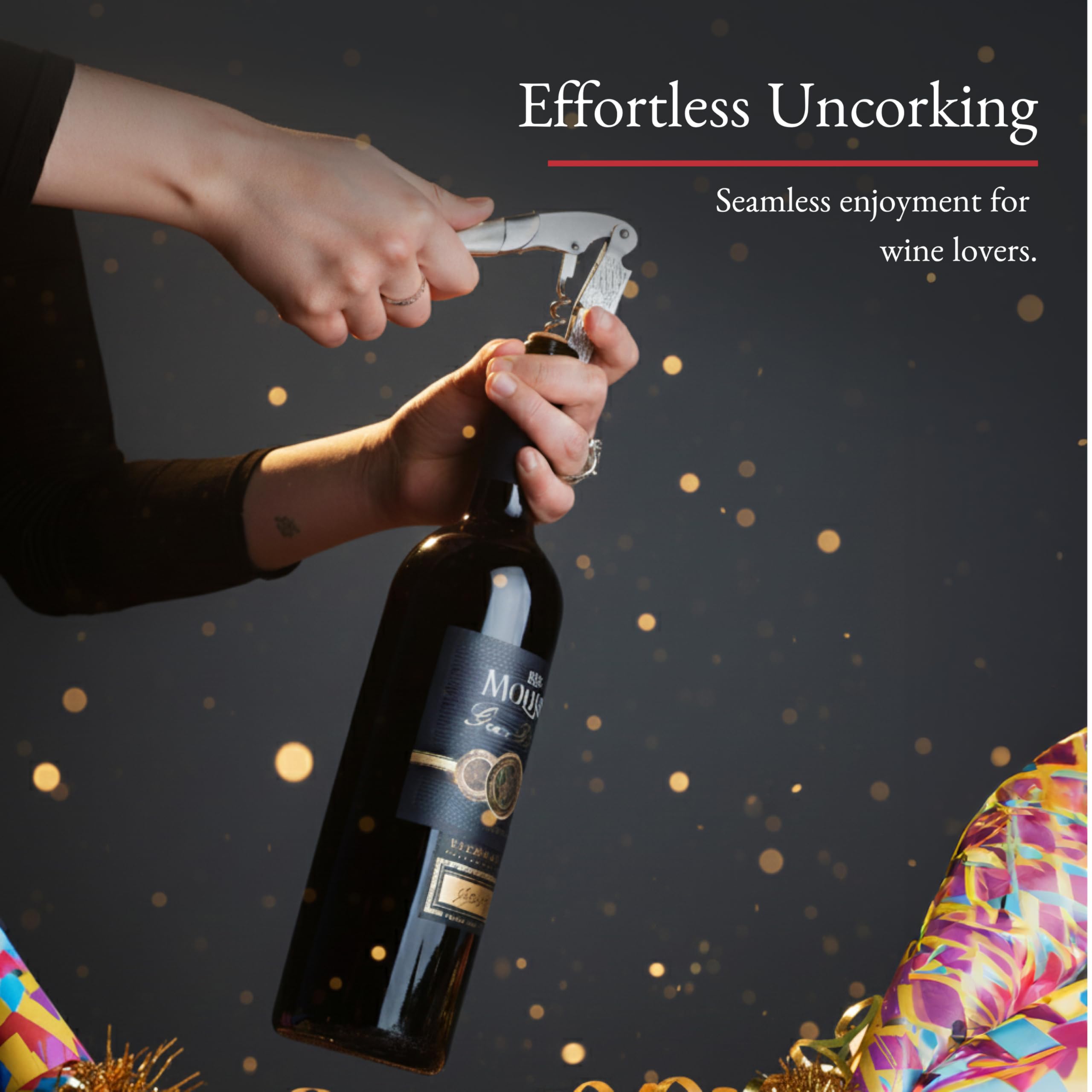 Barvivo wine opener cap remover for smooth foil removal during service.
