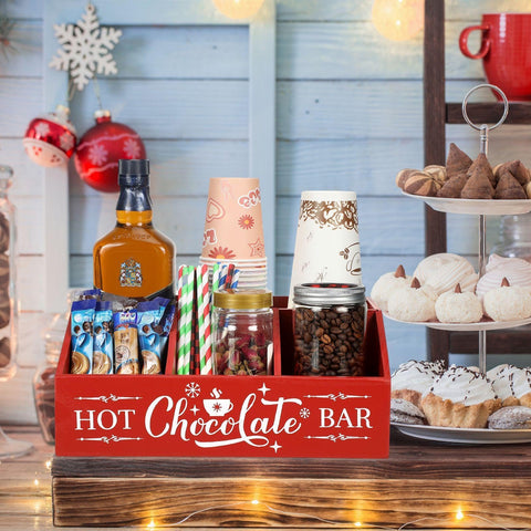 Barydat wooden storage box offers sturdy construction for long-lasting kitchen organization.