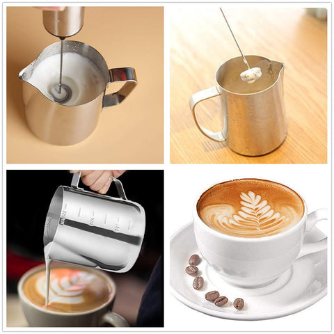BASECENT easy-clean frother with removable head for quick cleanup.