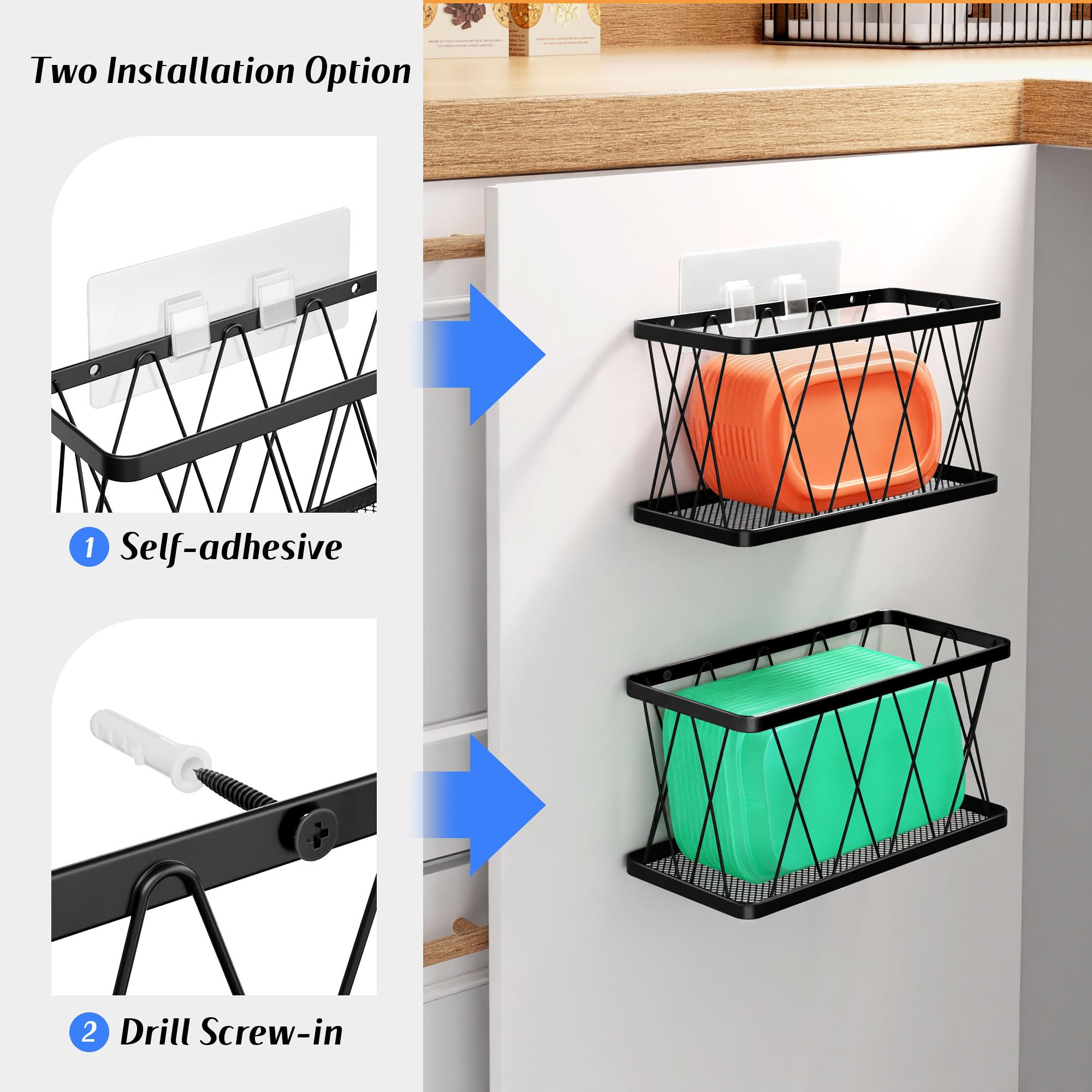 BasicForm space-saving design frees countertop and shelf space