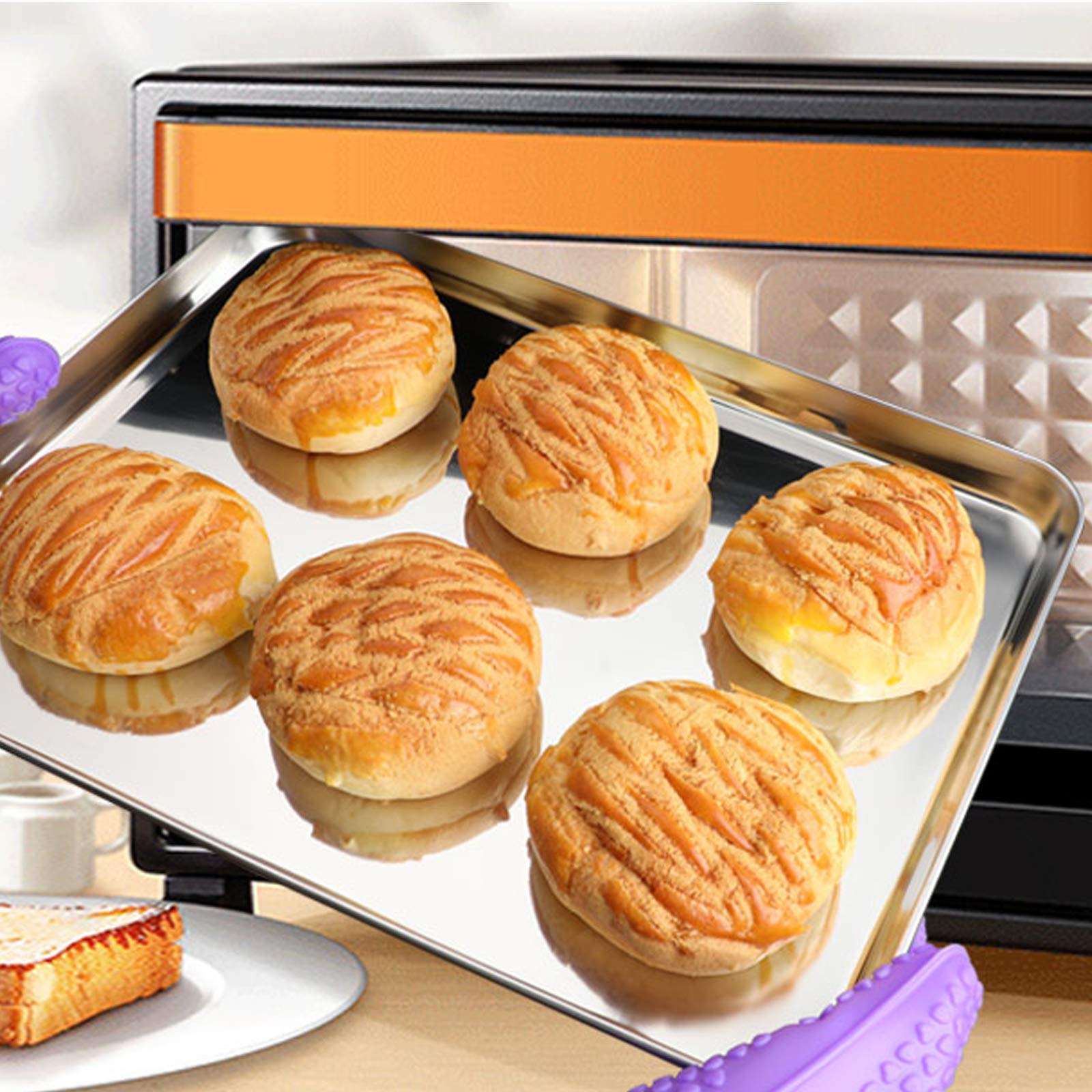 Bastwe cookies and brownies bake evenly on sturdy trays.