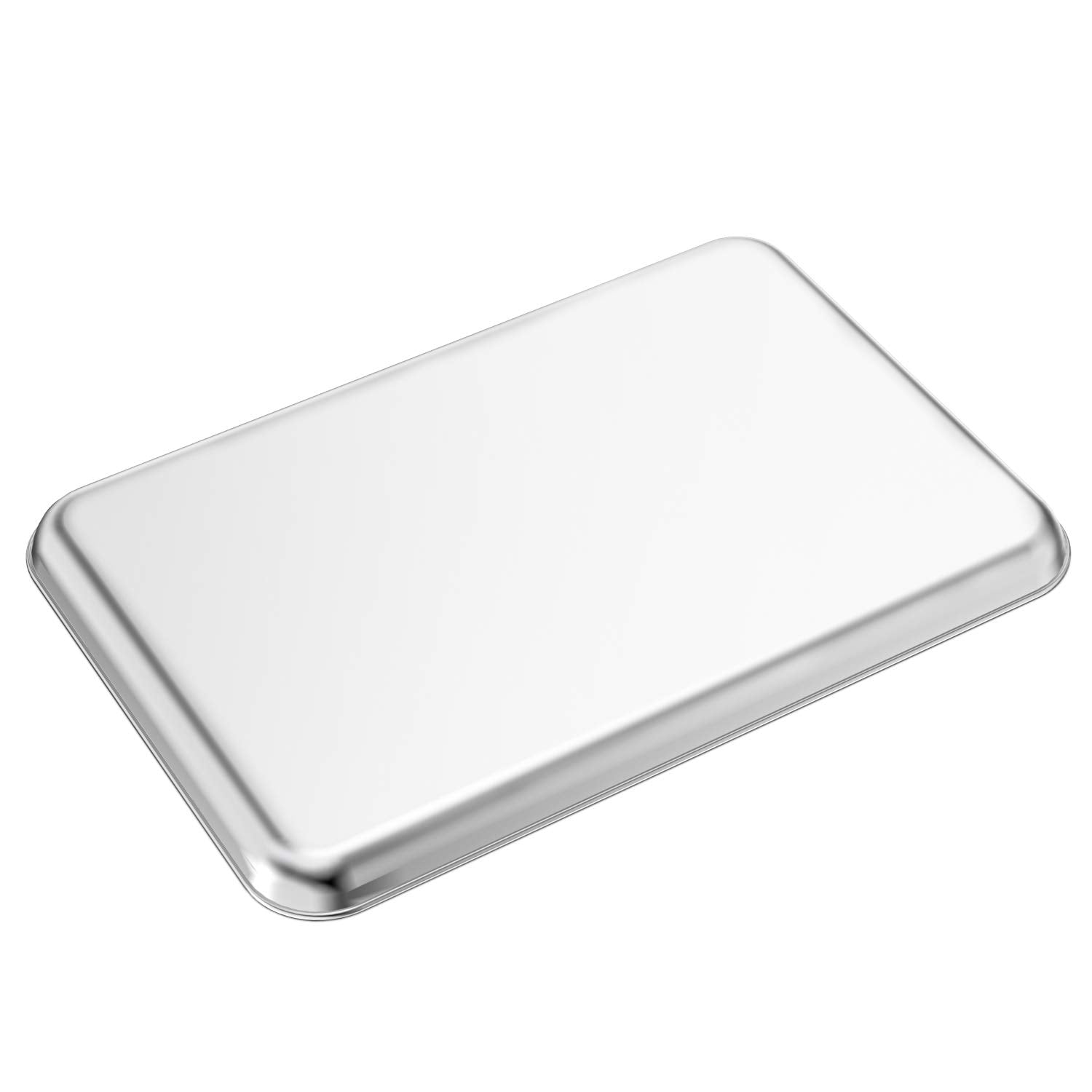 Bastwe stainless bakeware 20x14-inch for durable, rustproof baking performance.