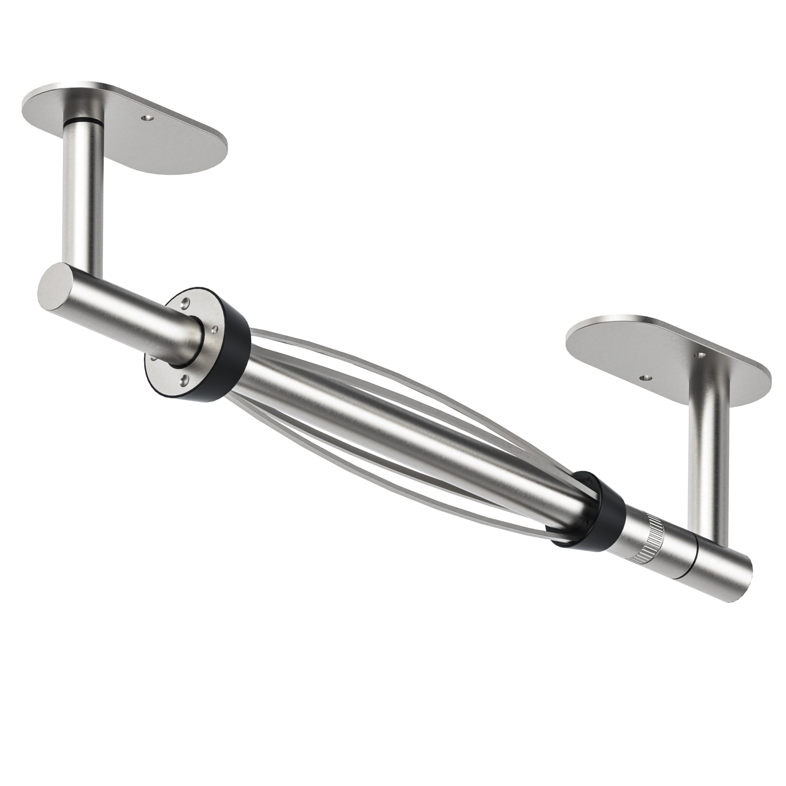 BATHDANCE paper towel holder under cabinet with damping for steady tearing.